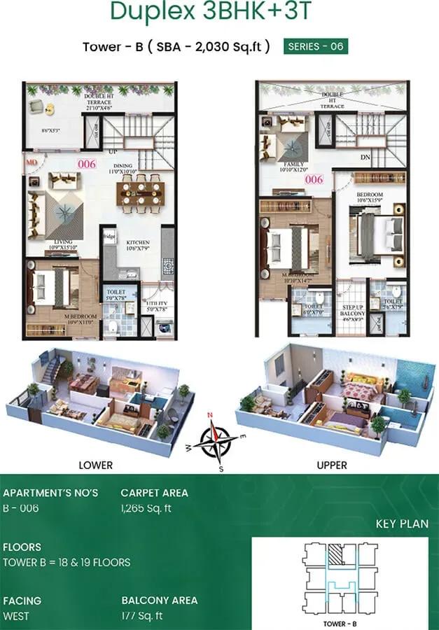 SBR Minara apartments