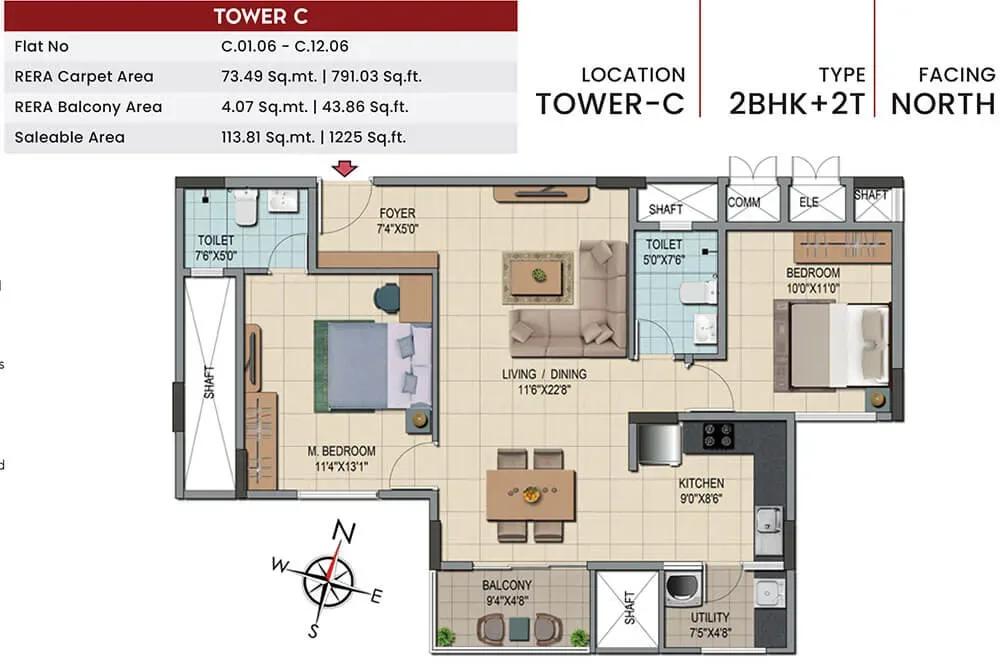 Shriram Codename Smash Hit apartments
