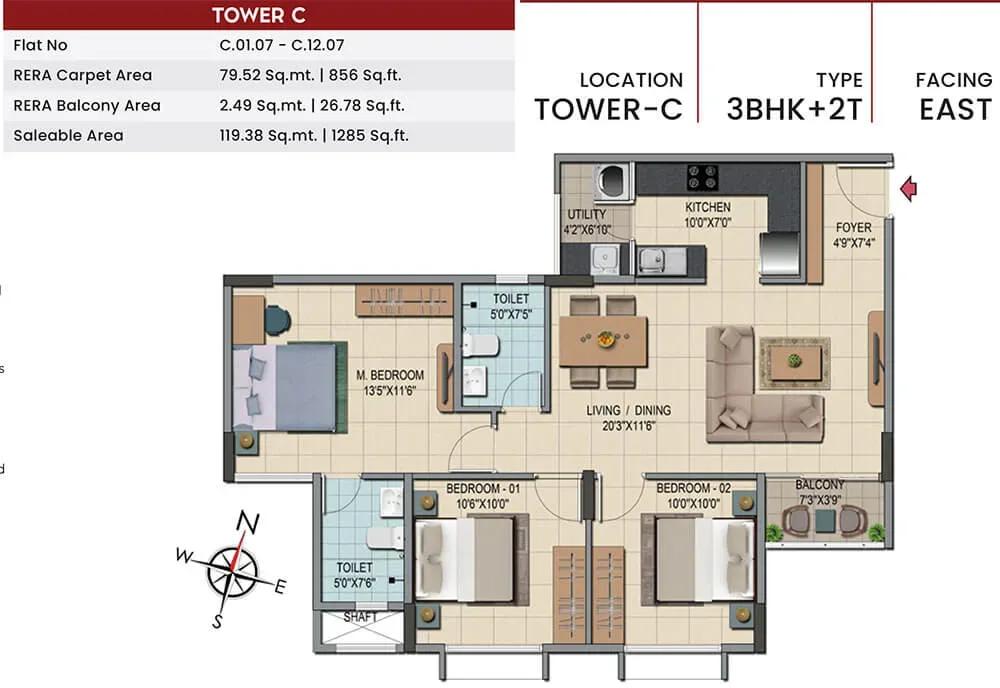 Shriram Codename Smash Hit apartments