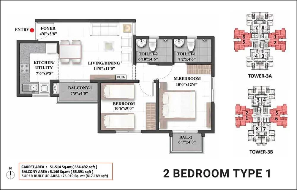 Shriram Mangalam apartments