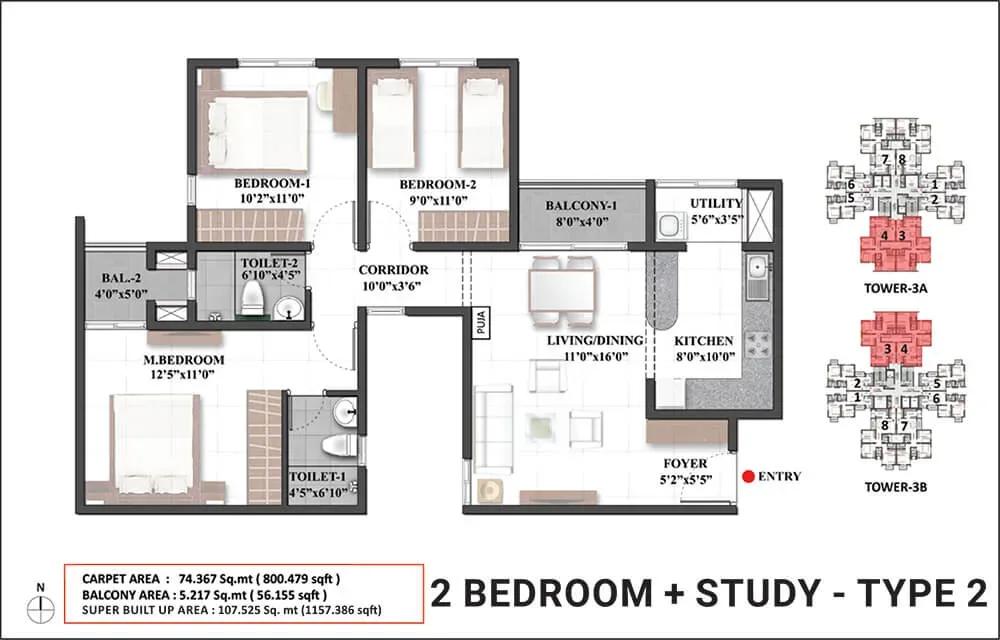 Shriram Mangalam apartments