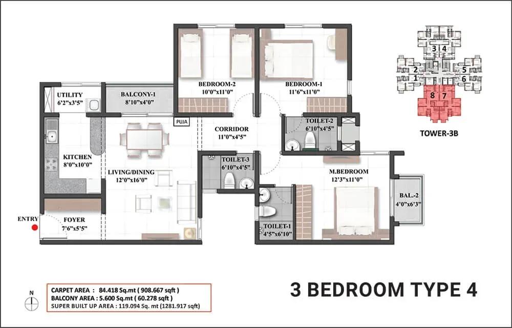 Shriram Mangalam apartments