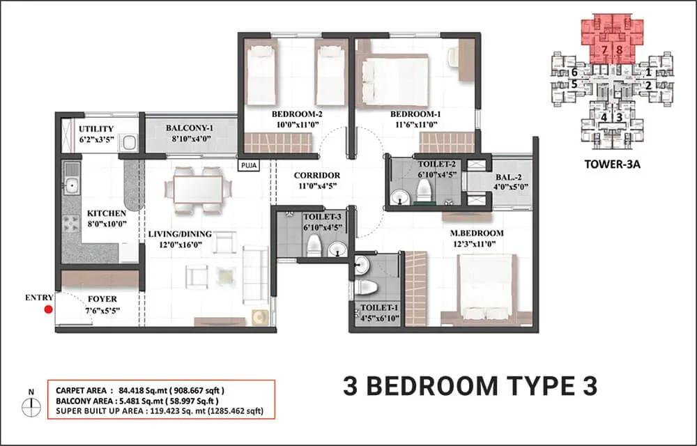 Shriram Mangalam apartments