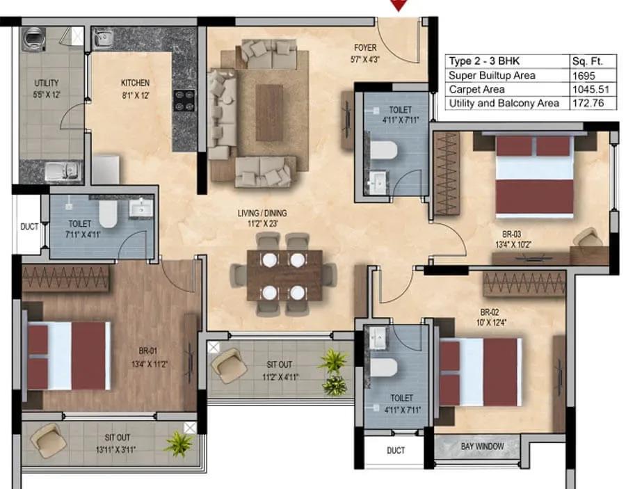 SNN Estates Felicity apartments