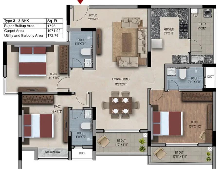 SNN Estates Felicity apartments