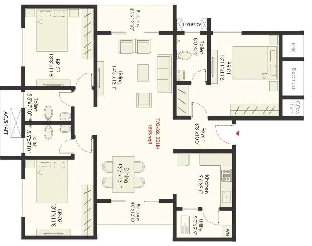SNN Raj Grandeur apartments