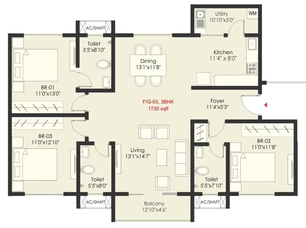 SNN Raj Grandeur apartments