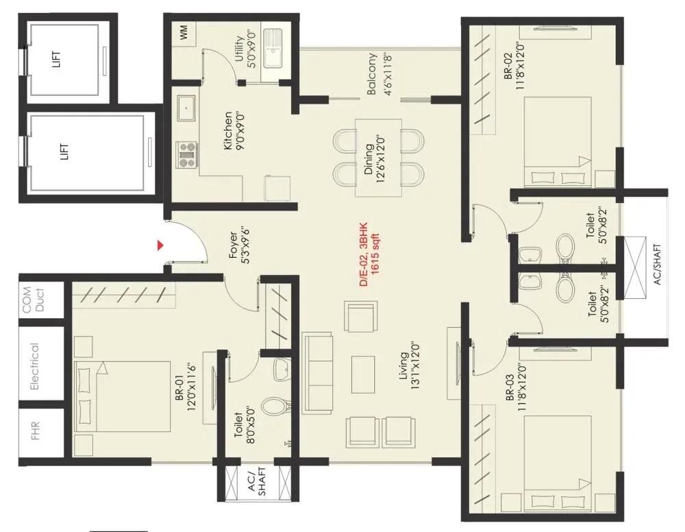 SNN Raj Grandeur apartments