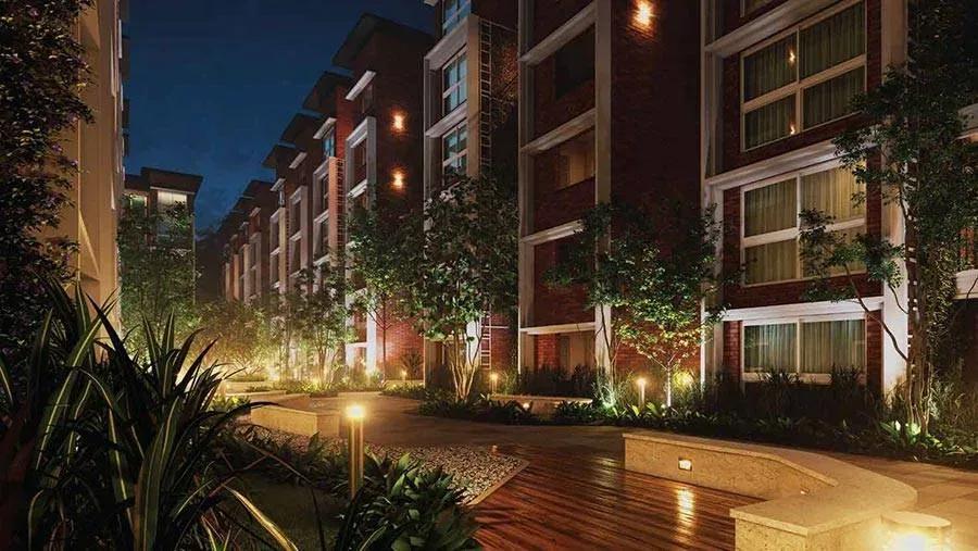 Sobha Arbor apartments pathway