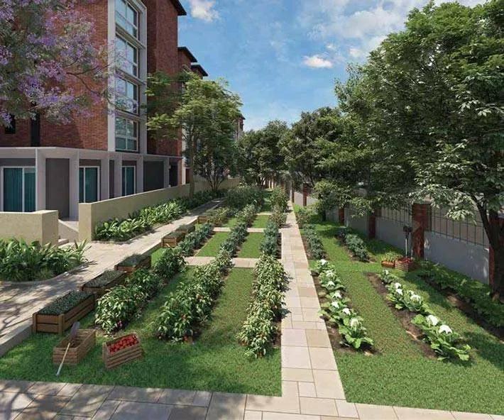 Sobha Arbor apartments organic gardens