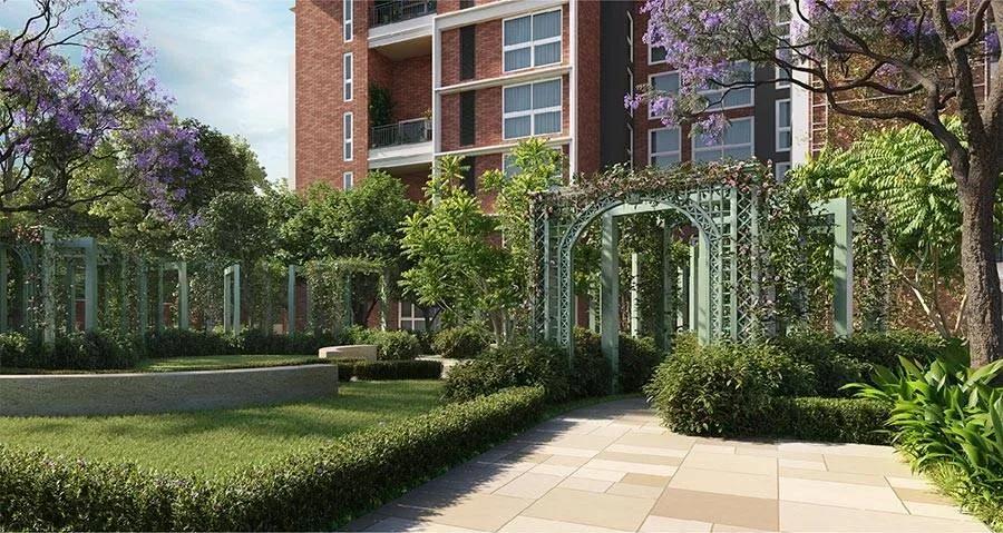 Sobha Arbor apartments entrance