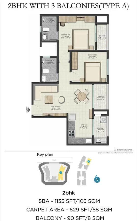 Sobha Dream Heights apartments