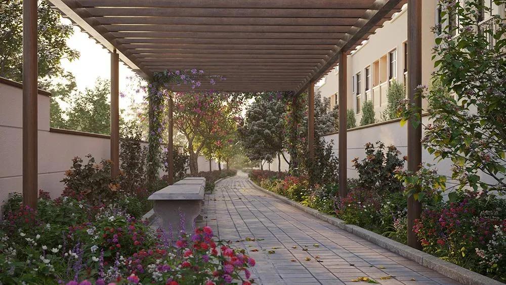 Sobha Galera Luxury Villas villas walkway