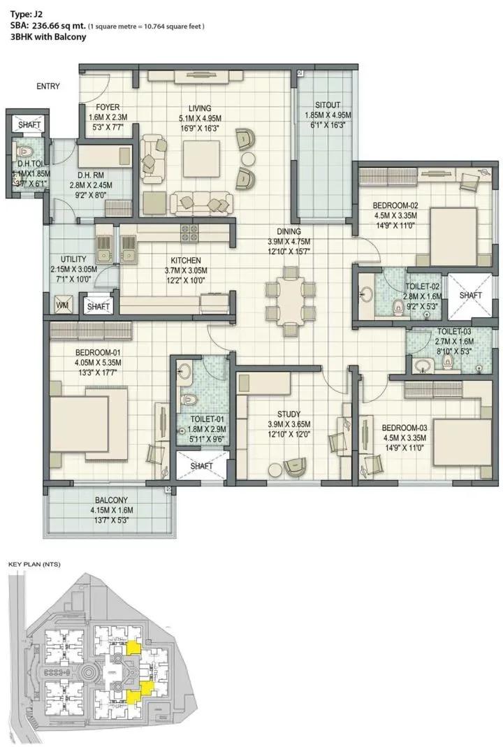 Sobha Palladian apartments