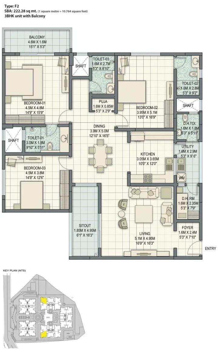 Sobha Palladian apartments
