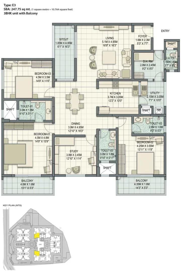 Sobha Palladian apartments