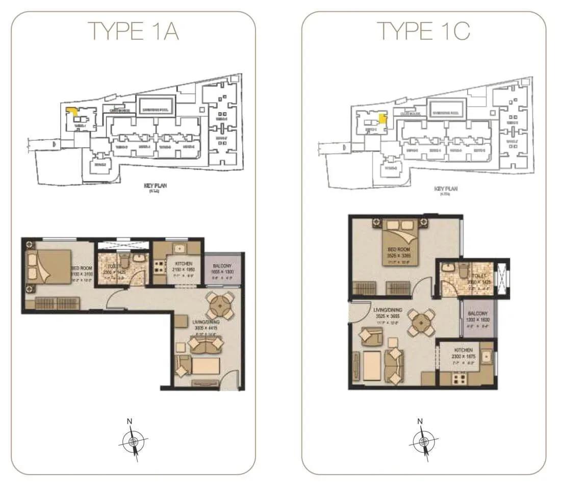 Sobha Serene apartments
