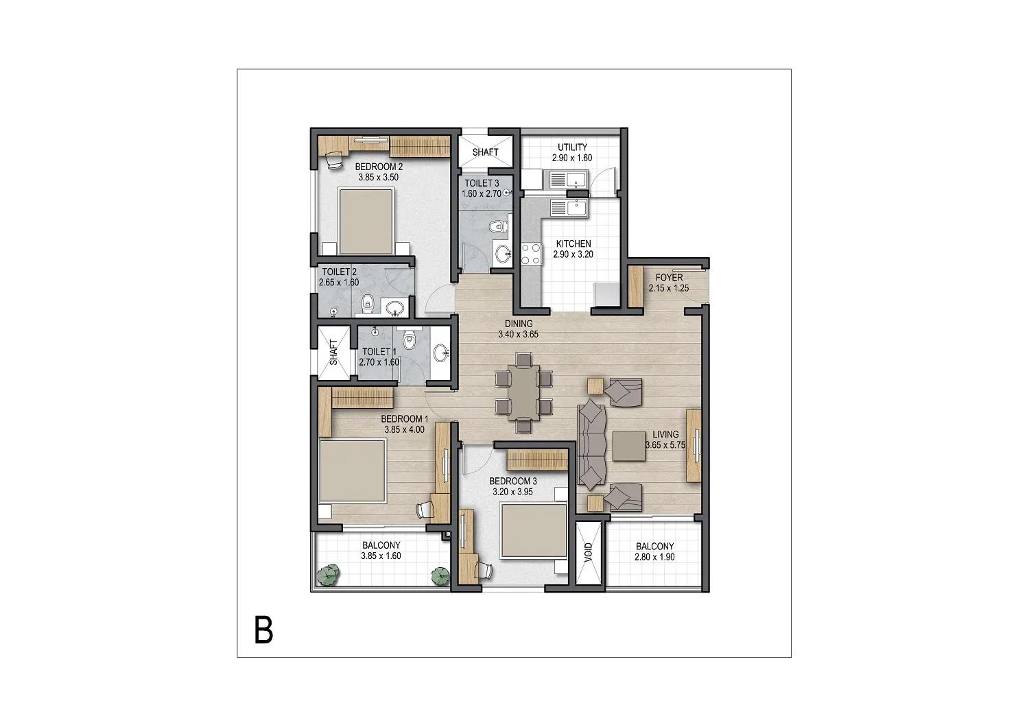 Sobha Square apartments