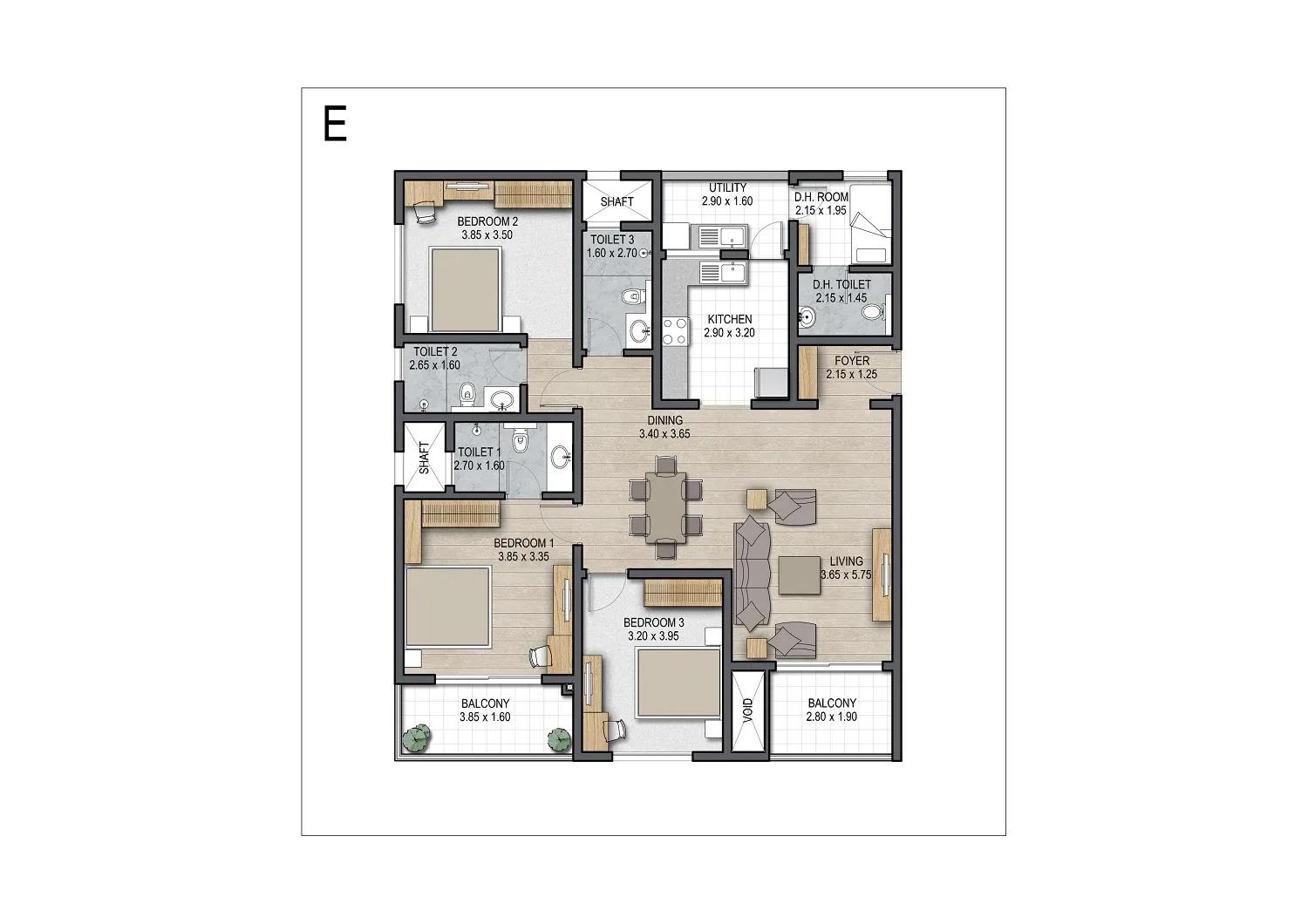 Sobha Square apartments