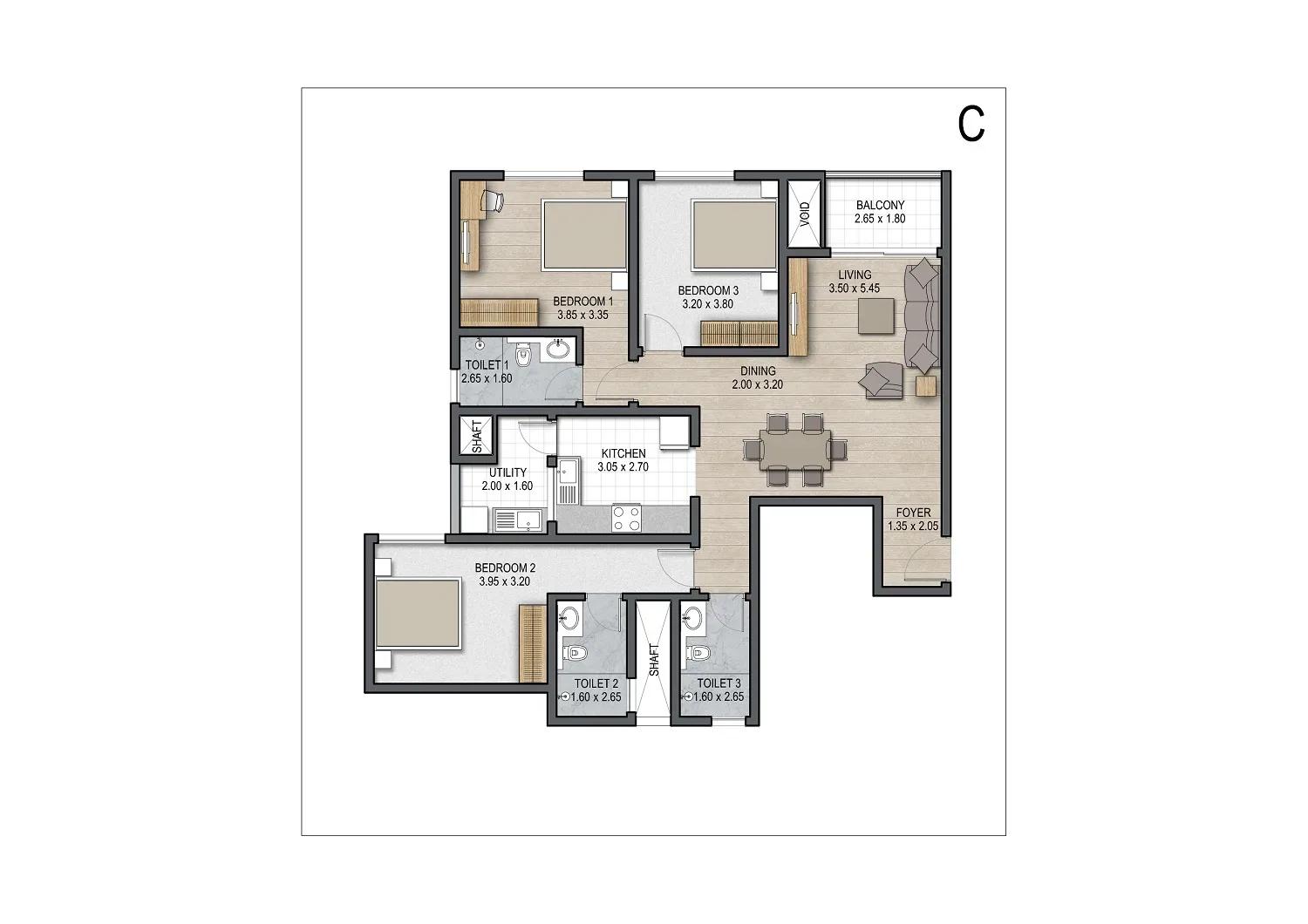 Sobha Square apartments