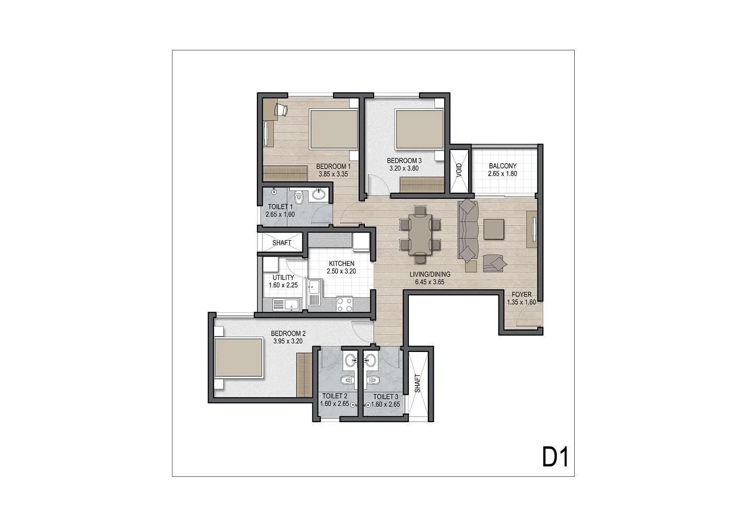 Sobha Square apartments