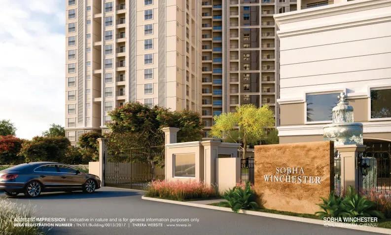 Sobha Winchester apartments
