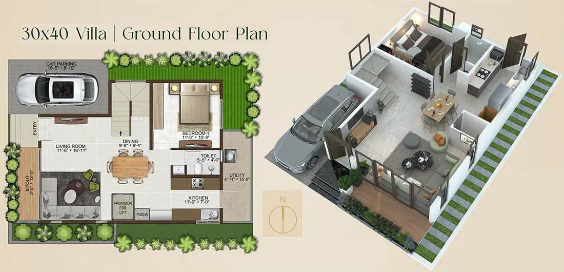 Sowparnika Life villas