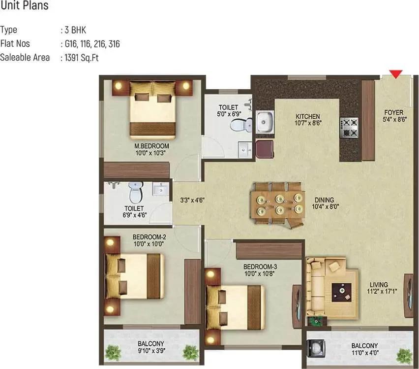 Sowparnika Pragati apartments