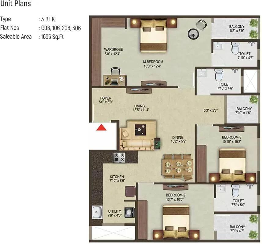 Sowparnika Pragati apartments