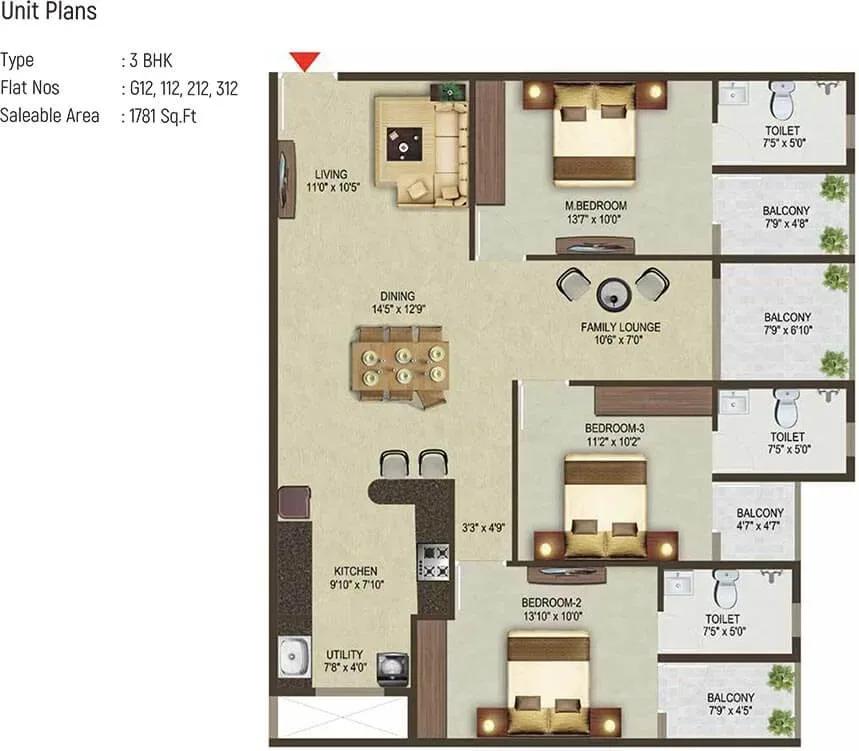 Sowparnika Pragati apartments