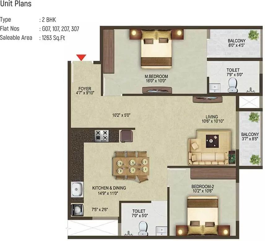 Sowparnika Pragati apartments