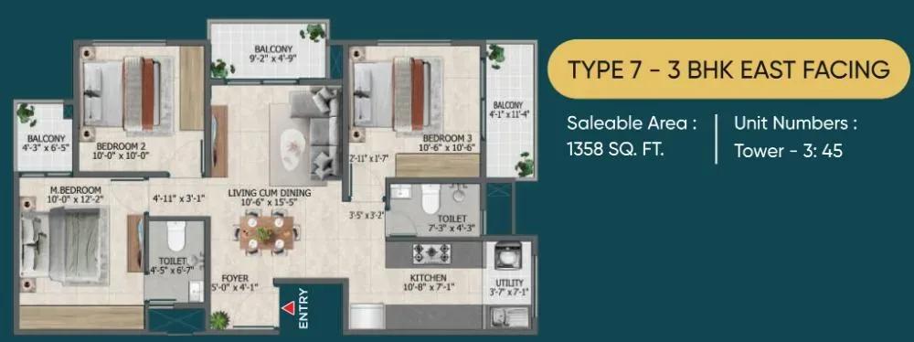 Sowparnika Rhythm of Rain apartments