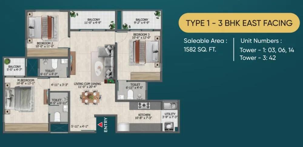Sowparnika Rhythm of Rain apartments