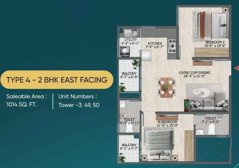 Sowparnika Rhythm of Rain apartments