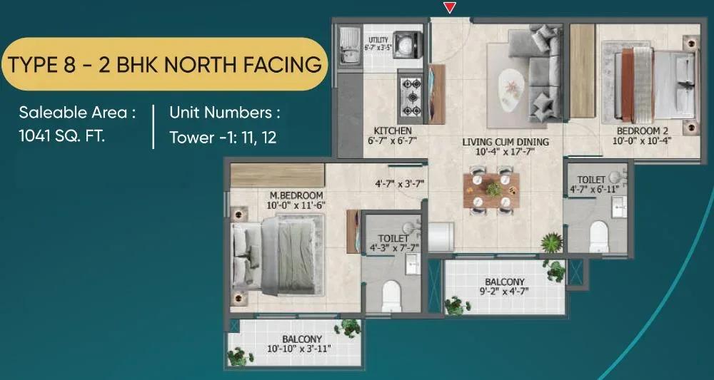 Sowparnika Rhythm of Rain apartments