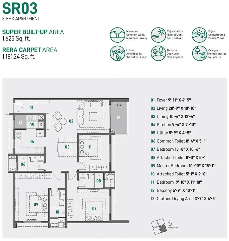 Spectra Raaya apartments