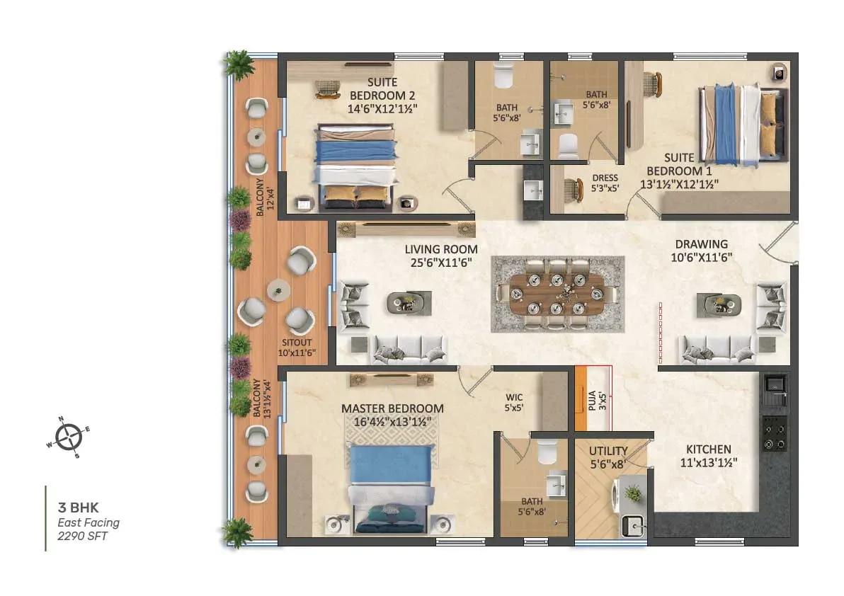 SRIAS iWA apartments