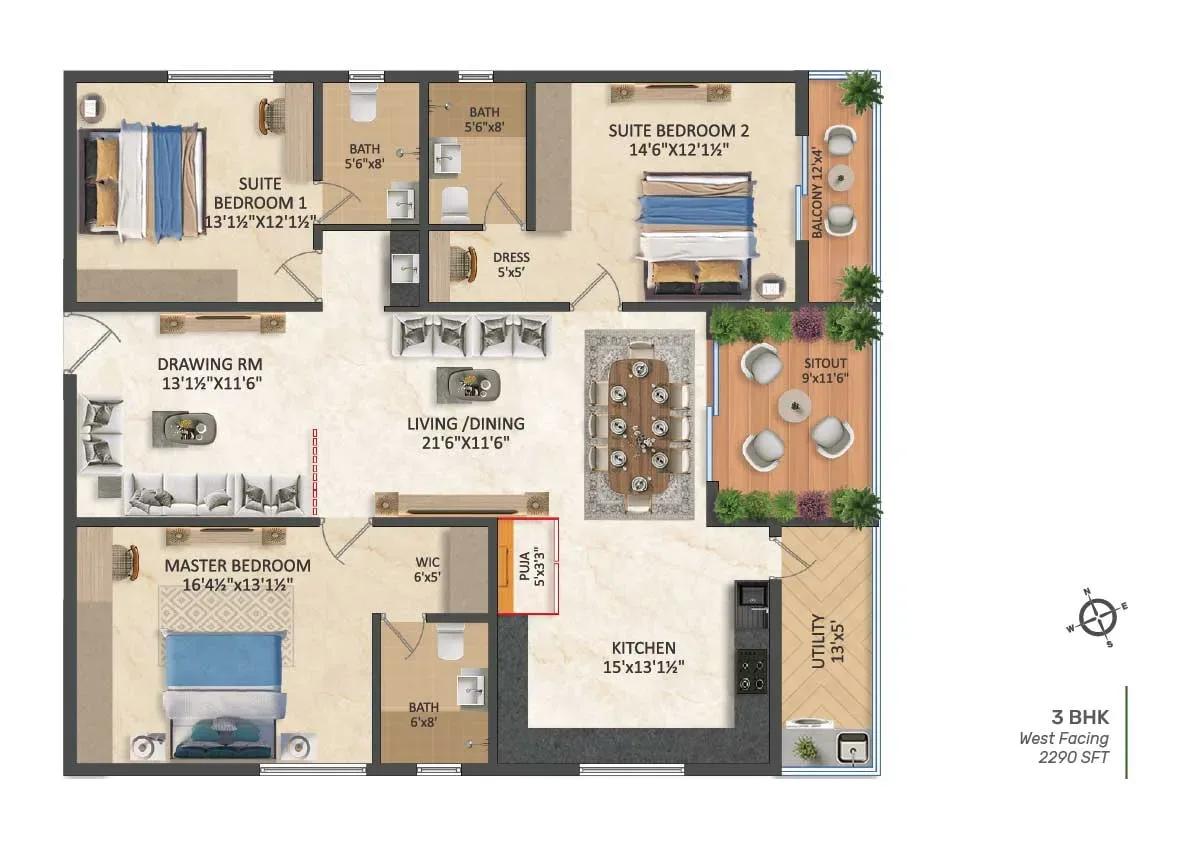 SRIAS iWA apartments