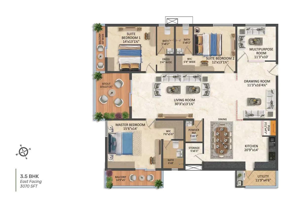 SRIAS iWA apartments