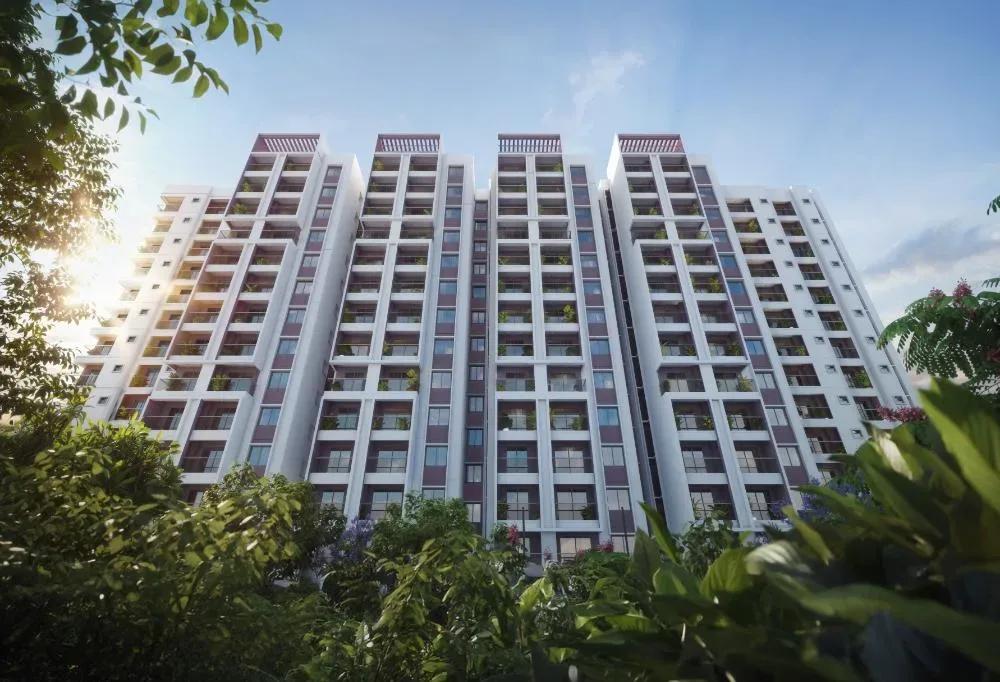 Suyug Saffron apartments
