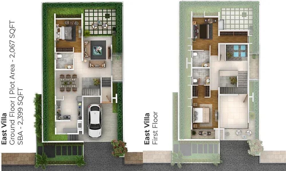 Svamitva Terravana villas