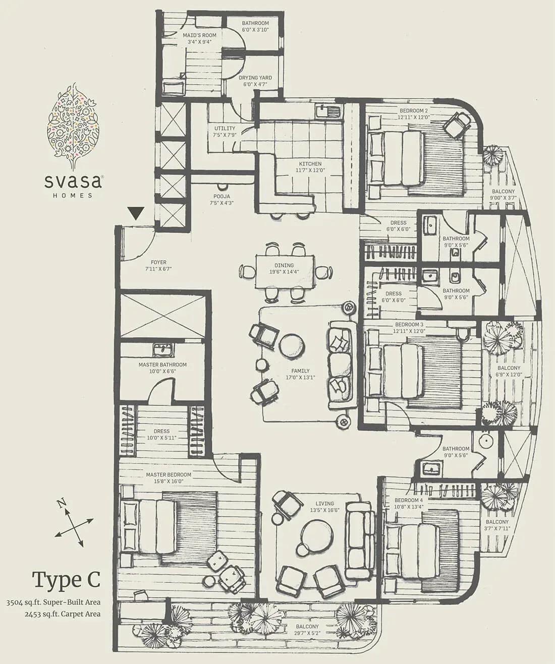 Svasa Homes apartments