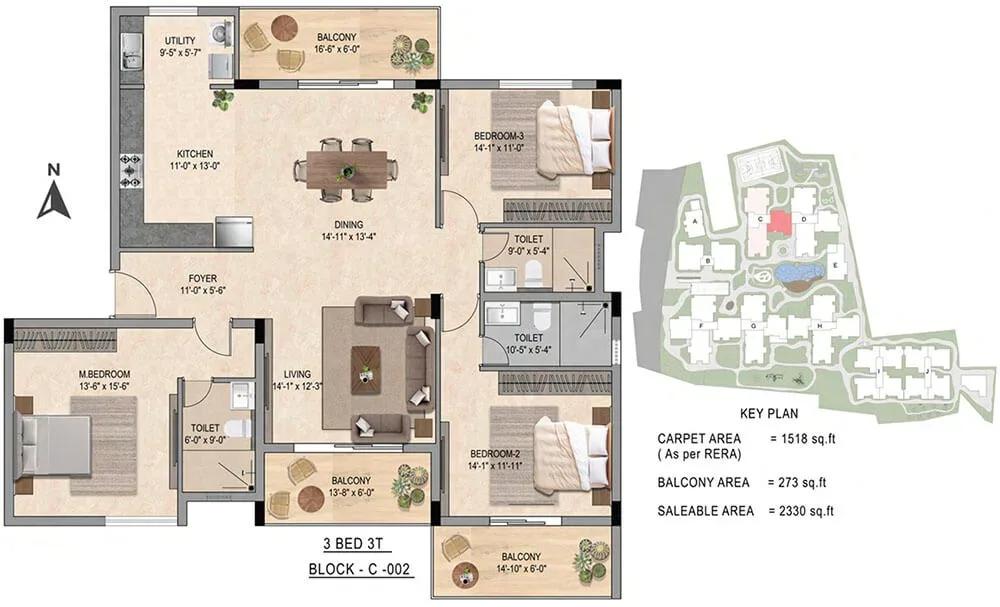Tattvam Midori apartments