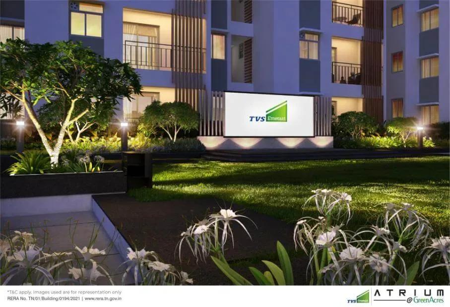 TVS Emerald Atrium apartments