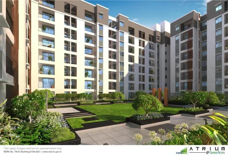 TVS Emerald Atrium apartments