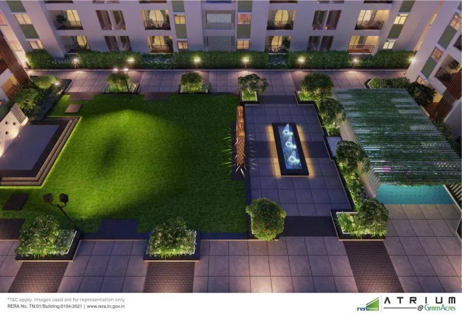 TVS Emerald Atrium apartments