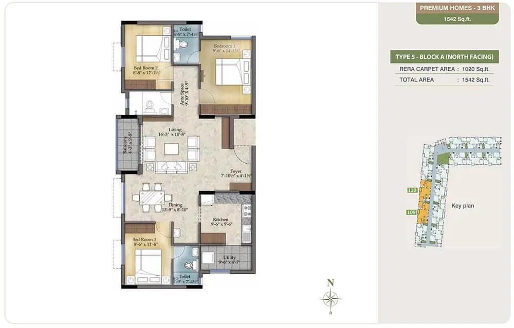 TVS Emerald Green Enclave apartments