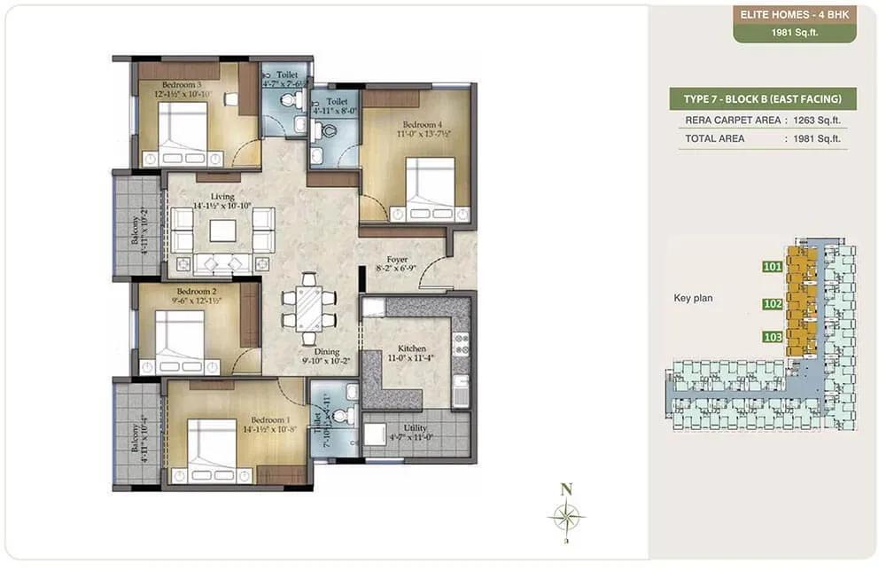 TVS Emerald Green Enclave apartments
