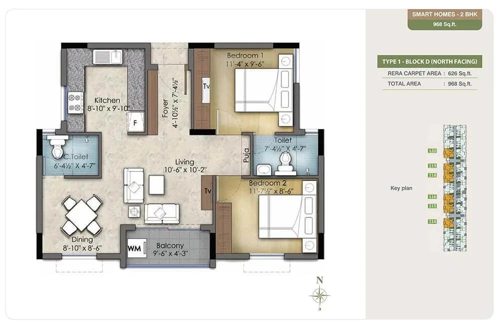 TVS Emerald Green Enclave apartments