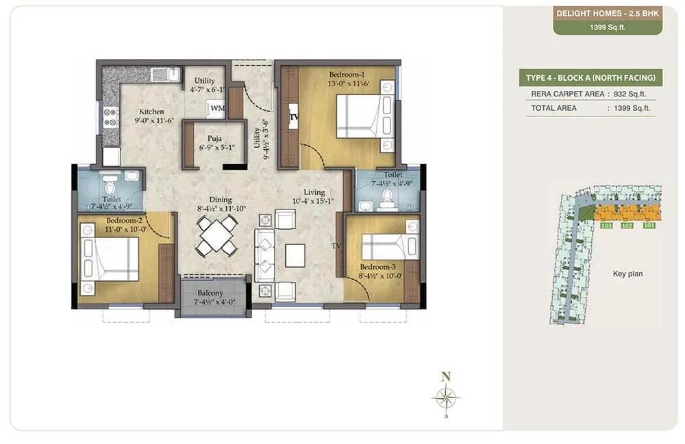 TVS Emerald Green Enclave apartments